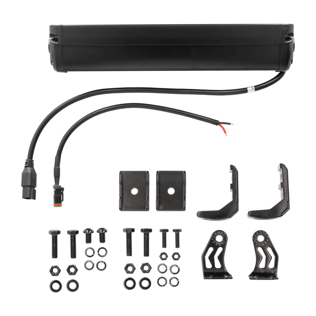 Heise HE-BD14 14" Blackout Dual Row - 24 LED - Lightbar