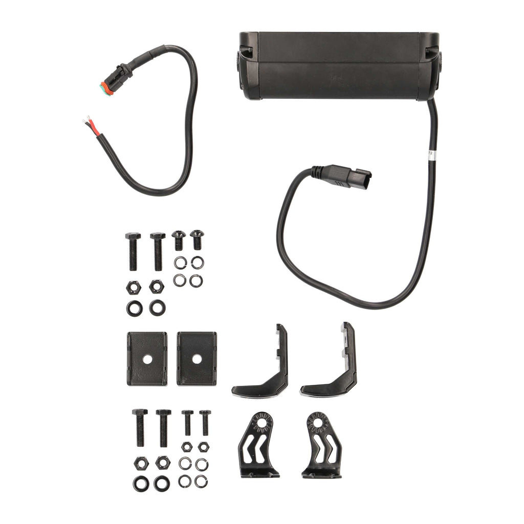 Heise HE-BD8 8" Blackout Dual Row Lightbar