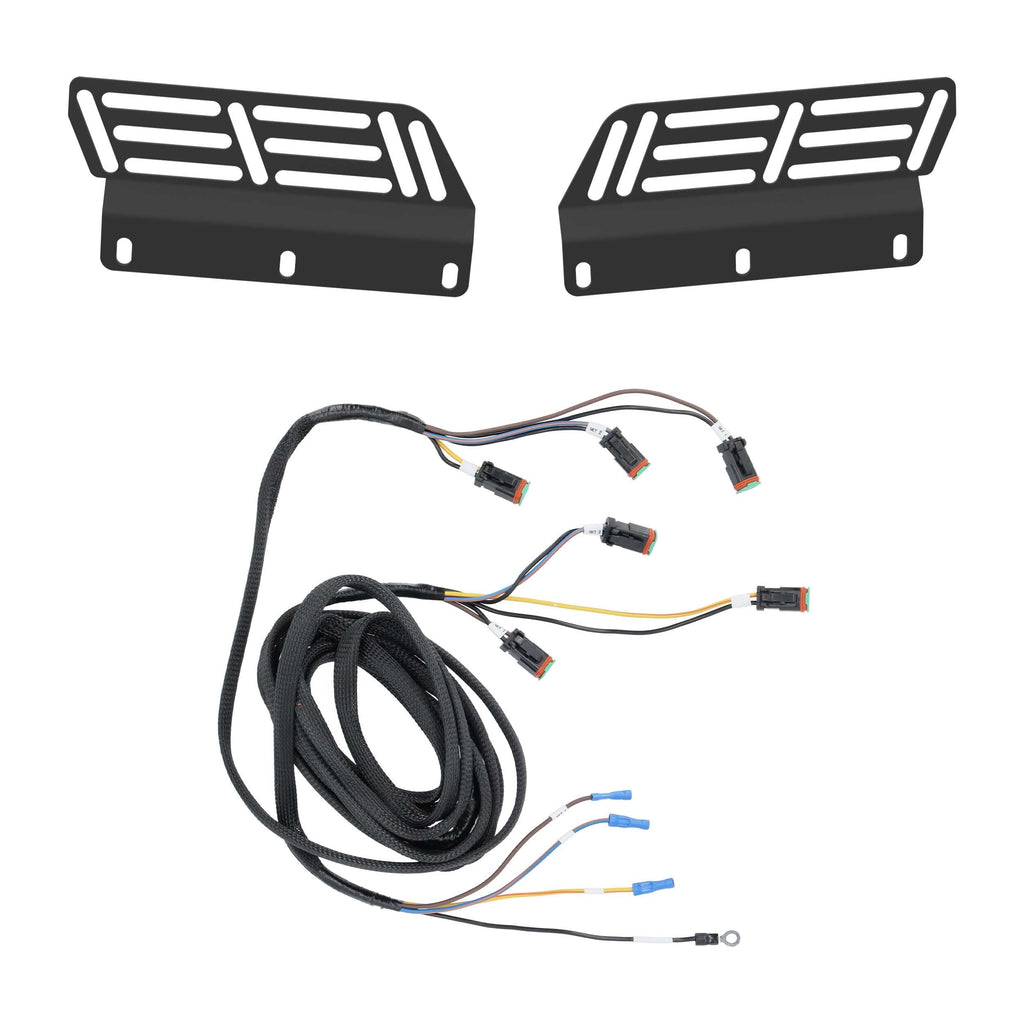 Heise HE-BRK-FD4 Fog Light Bracket - Fits Ford Bronco 2021-Up
