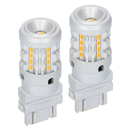 Heise HE-C3157A 3157 Amber Bulbs with Integrated Internal CANBUS System - 2-Pack