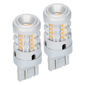 Heise HE-C7443A 7443 Amber Bulbs with Integrated Internal CANBUS System - 2-Pack