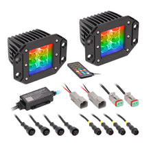 Charger l'image dans la galerie, Heise HE-CHASE-FCLKT 3” Flush Mount Chasing Cube Light Set