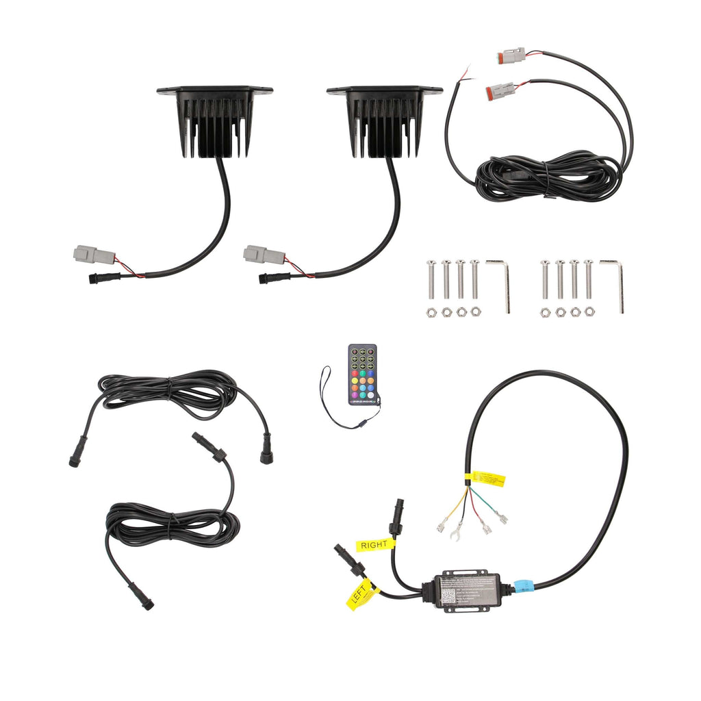 Heise HE-CHASE-FCLKT 3” Flush Mount Chasing Cube Light Set