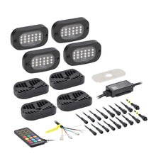Charger l'image dans la galerie, Heise HE-CHASE-K4 Chasing Wide Angle Rock Light Kit - 4 Pack