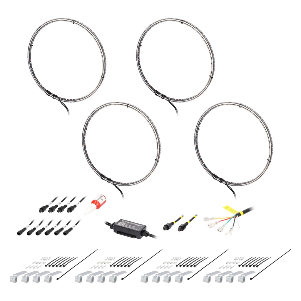 Heise HE-CHASE-W155 15.5" Wheel Light Set Chasing