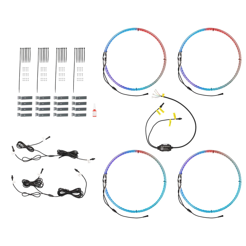 Heise HE-CHASE-W155 15.5" Wheel Light Set Chasing
