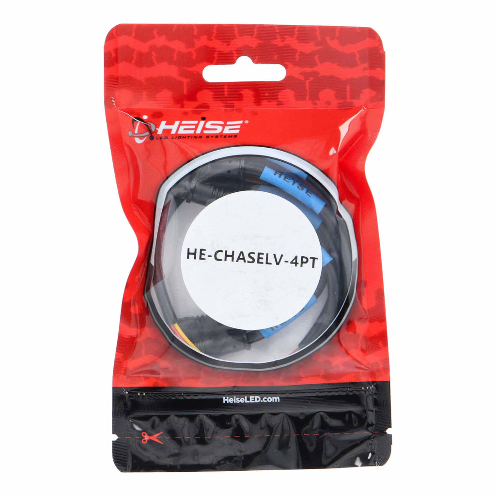 Heise HE-CHASELV-4PT Heise Connect Low Voltage Chasing Solder-On Adapters 4-Pack