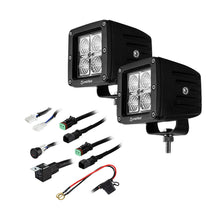 Charger l'image dans la galerie, Heise HE-CL22PK Cube Flood Light - 3 Inch, 4 LED, 2-Pack