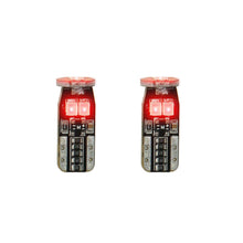 Charger l'image dans la galerie, Heise HE-CT10R T10 Red LED Bulbs with Integrated Internal CANBUS System - 2-Pack