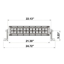 Charger l'image dans la galerie, Heise HE-DR22 Dual Row Lightbar - 22 Inch, 40 LED
