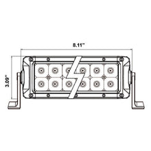 Charger l'image dans la galerie, Heise HE-DRL8 Dual Row DRL Lightbar - 8 Inch, 12 LED