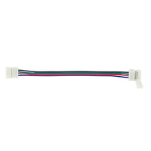 Charger l'image dans la galerie, Heise HE-ECRGB-1 Extension Connector for 5MRGB-1 LED Lights - 6 Inch, 10-Pack