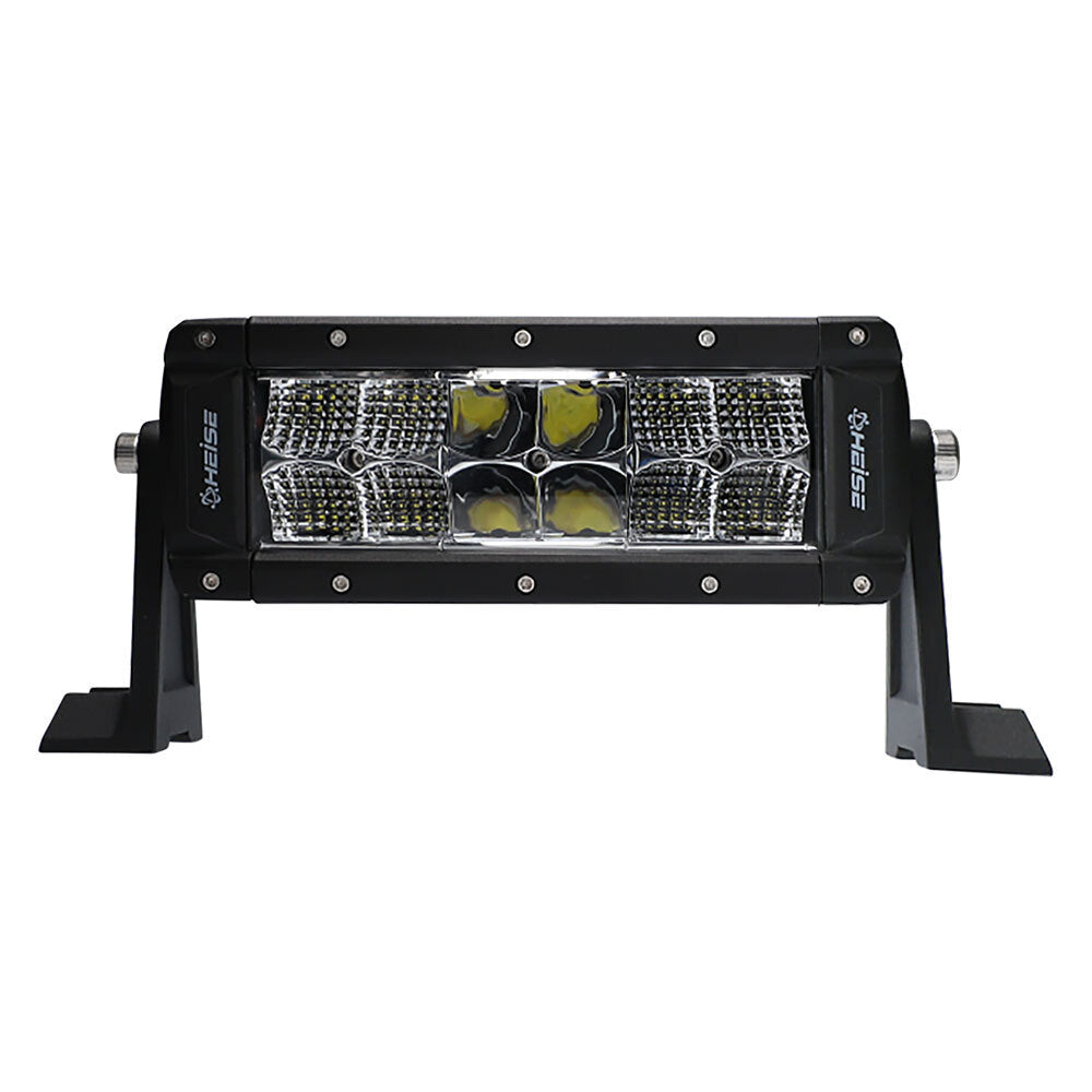 Heise HE-HDR8 Dual-Row High Output Lightbar - 8 Inch, 12 LED