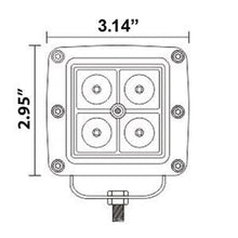 Charger l'image dans la galerie, Heise HE-ICL2PK Improved Infinite Cube RGB Light - 3 Inch, 4 LED, 2-Pack