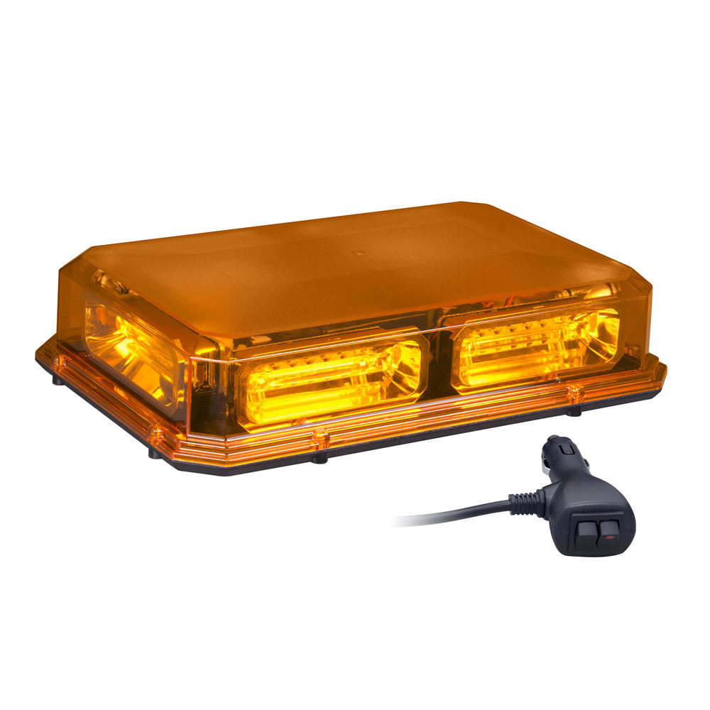 Heise Municipality HE-MU13-MINI Amber Exterior Mini Lightbar - 12.9 Inch, 36 LED
