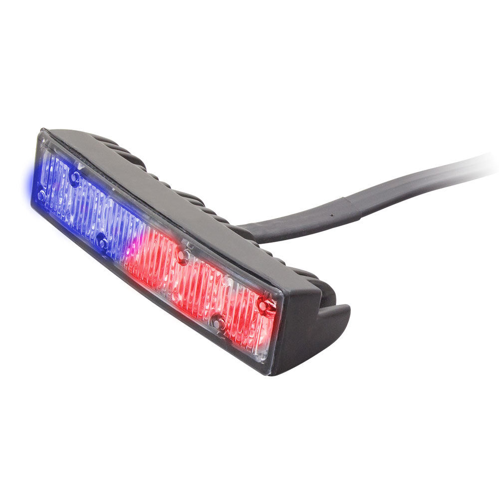 Heise Municipality HE-MUGRL-6BR Bi-Color Blue/Red Marker Lights - 4.1 Inch, 6 LED