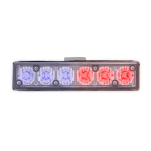 Load image into Gallery viewer, Heise Municipality HE-MUGRL-6BR Bi-Color Blue/Red Marker Lights - 4.1 Inch, 6 LED