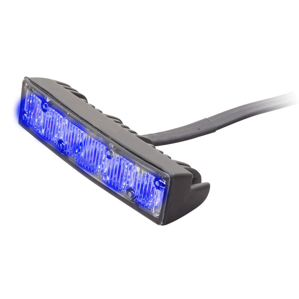 Heise Municipality HE-MUGRL-6B Single Color Blue Grill Marker Lights - 4.1 Inch, 6 LED