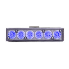 Load image into Gallery viewer, Heise Municipality HE-MUGRL-6B Single Color Blue Grill Marker Lights - 4.1 Inch, 6 LED