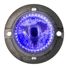 Charger l'image dans la galerie, Heise Municipality HE-MUHSR-B Hidden Strobe Blue Marker Lights - 1 Inch, 9 LED