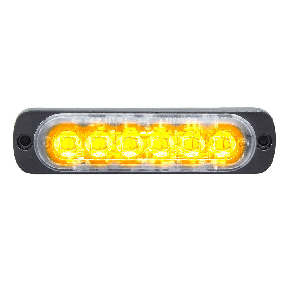 Heise Municipality HE-MULTE-6A Amber Lite Marker Lights - 4.4 Inch, 6 LED