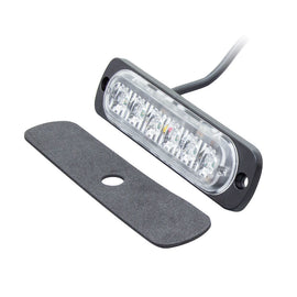 Heise Municipality HE-MULTE-6B Single Color Blue Lite Marker Lights - 4.4 Inch, 6 LED