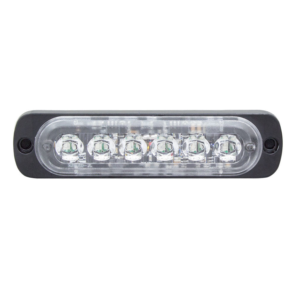 Heise Municipality HE-MULTE-6R Single Color Red Lite Marker Lights - 4.4 Inch, 6 LED