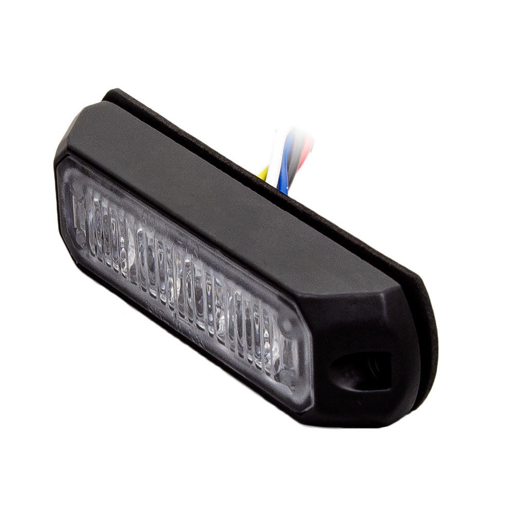 Heise Municipality HE-MUMRK-4R Single Color Red Marker Lights - 3.8 Inch, 4 LED