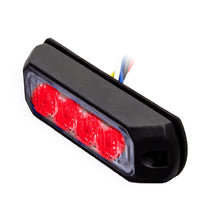 Load image into Gallery viewer, Heise Municipality HE-MUMRK-4R Single Color Red Marker Lights - 3.8 Inch, 4 LED