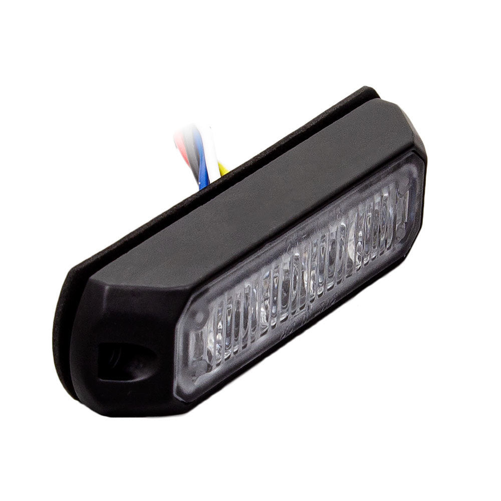 Heise Municipality HE-MUMRK-4R Single Color Red Marker Lights - 3.8 Inch, 4 LED