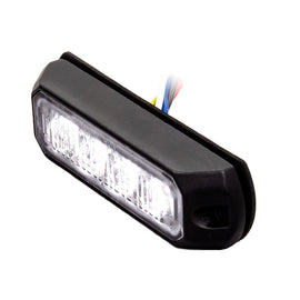Heise Municipality HE-MUMRK-4W White Marker Lights - 3.8 Inch, 4 LED
