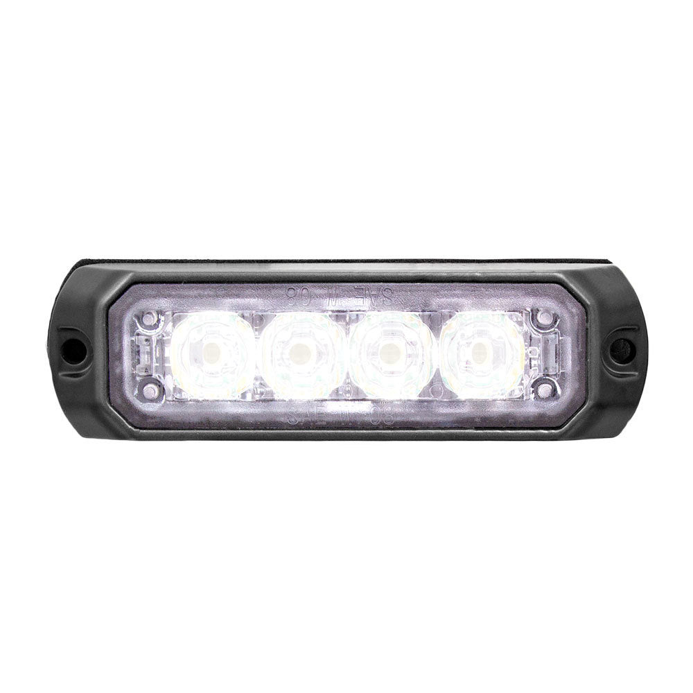 Heise Municipality HE-MUMRK-4W White Marker Lights - 3.8 Inch, 4 LED