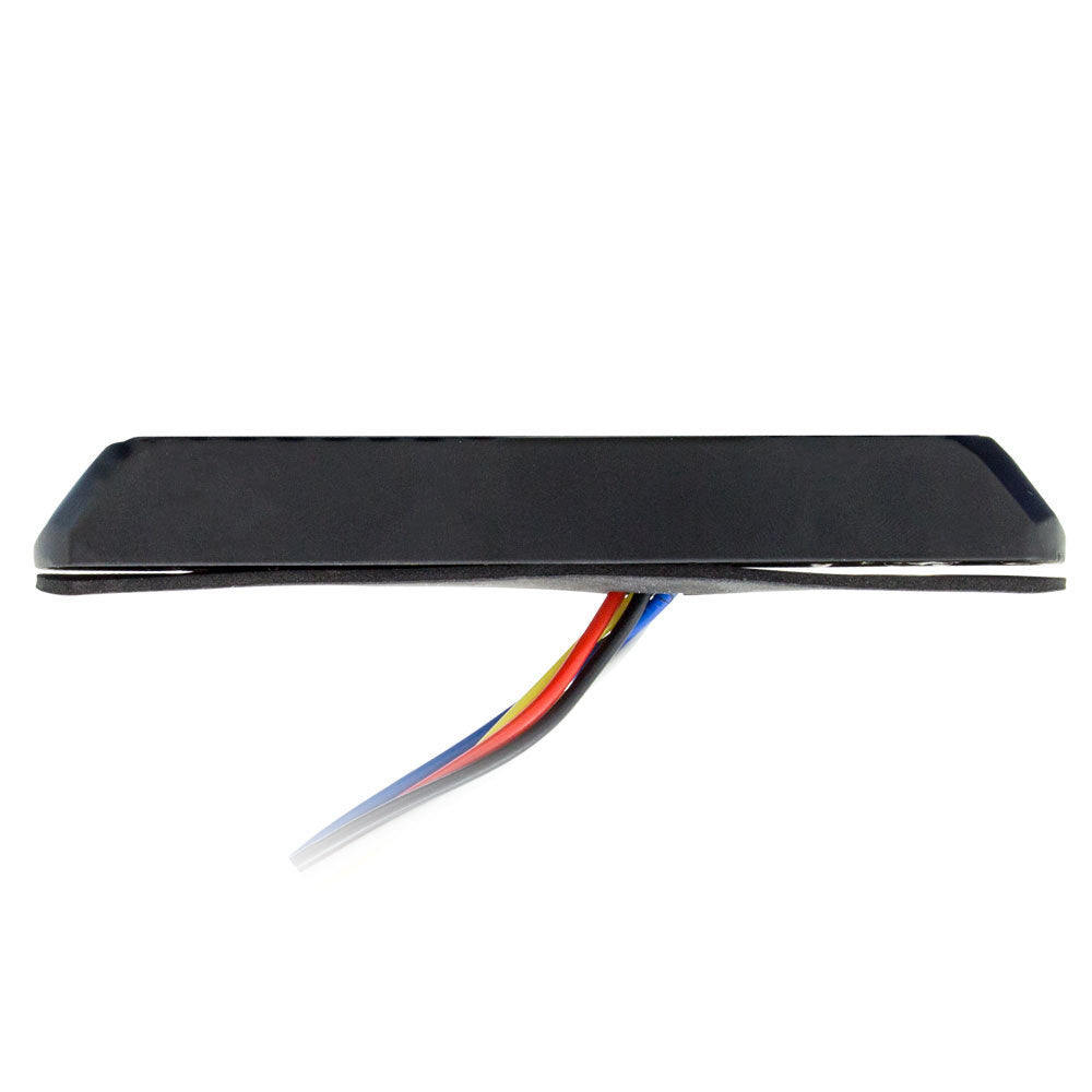 Heise Municipality HE-MUMRK-6BR Bi-Color Blue/Red Marker Lights - 4.9 Inch, 6 LED