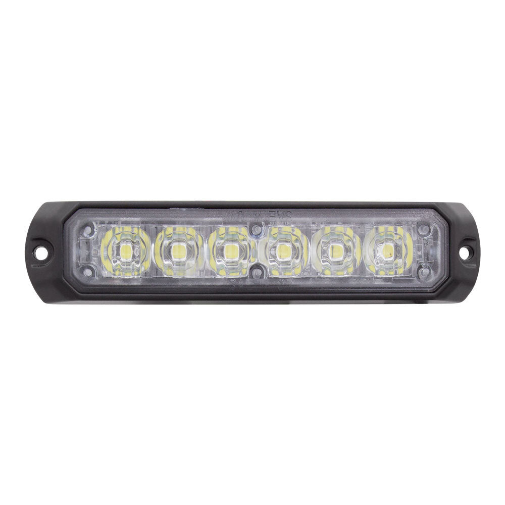 Heise Municipality HE-MUMRK-6WA White/Amber Marker Lights - 4.9 Inch, 6 LED