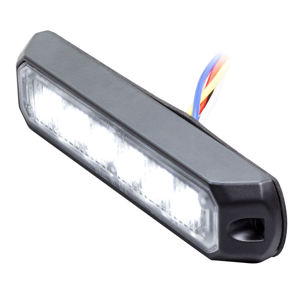 Heise Municipality HE-MUMRK-6W White Marker Lights - 4.9 Inch, 6 LED