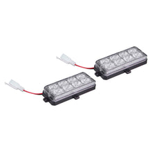 Charger l'image dans la galerie, Heise Municipality HE-MUSTR-G2A Amber Grille Strobe Light Kit - 8 LED, 2-Pack