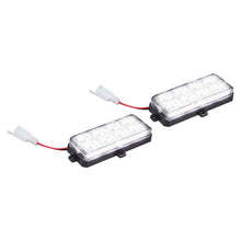 Load image into Gallery viewer, Heise Municipality HE-MUSTR-G2W White Grille Strobe Light Kit - 8 LED, 2-Pack