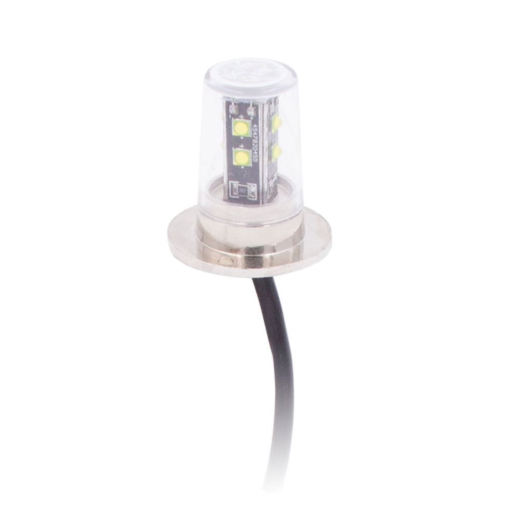 Heise Municipality HE-MUSTR-S1W White LED Strobe Light Bulb - 8 LED