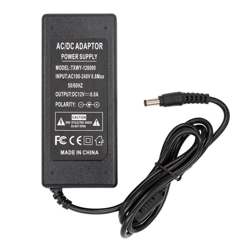 Heise HE-PS6 Power Supply for RGB LED Lights and Controllers - 6 Amp