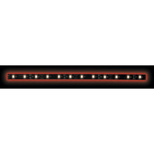 Charger l'image dans la galerie, Heise HE-R350-BLK 5050 Red/Black Light Strip with Black Base - 3 Meter, 60 LED, Bulk