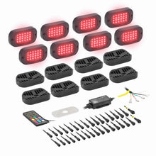 Charger l'image dans la galerie, Heise HE-RGB-K8 RGB Wide Angle Rock Light Kit - 8 Pack