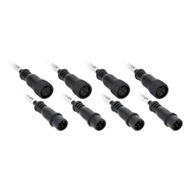 Heise HE-RGBW-4PT Heise Connect RGBW Solder-On Adapters - 4-Pack