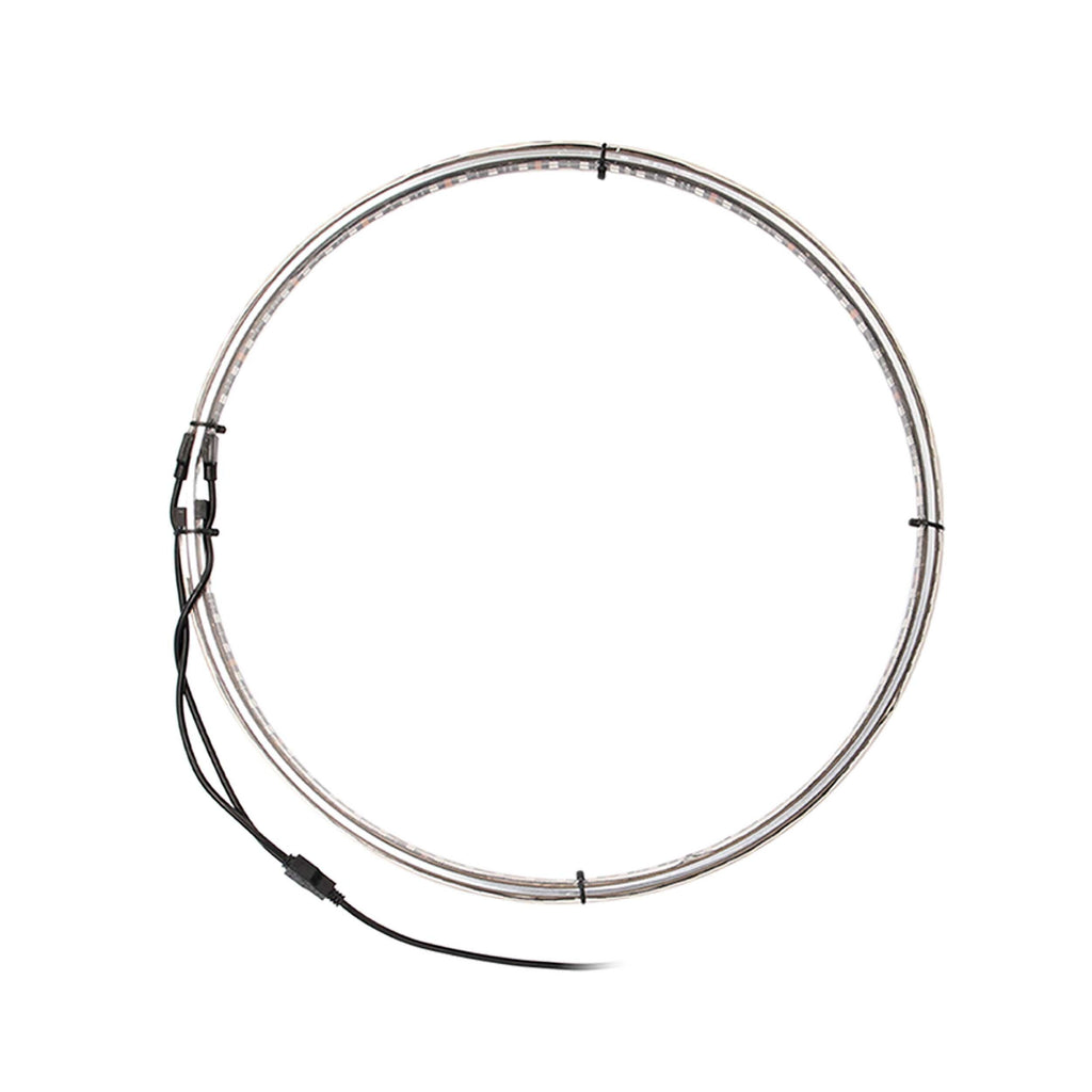 Heise HE-RGBW-WL1 Single RGBW Expandable Wheel Ring - 15"-18"