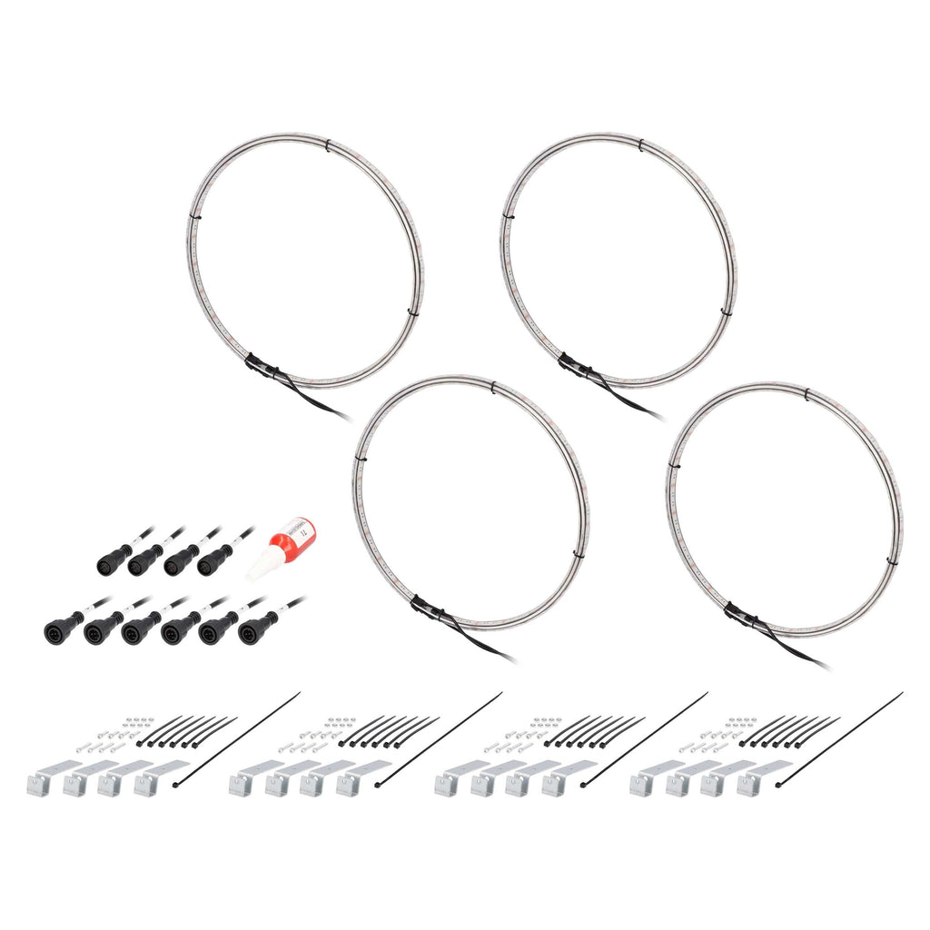 Heise HE-RGBW1-W14 14" Wheel Light Set For RGBW-CB1