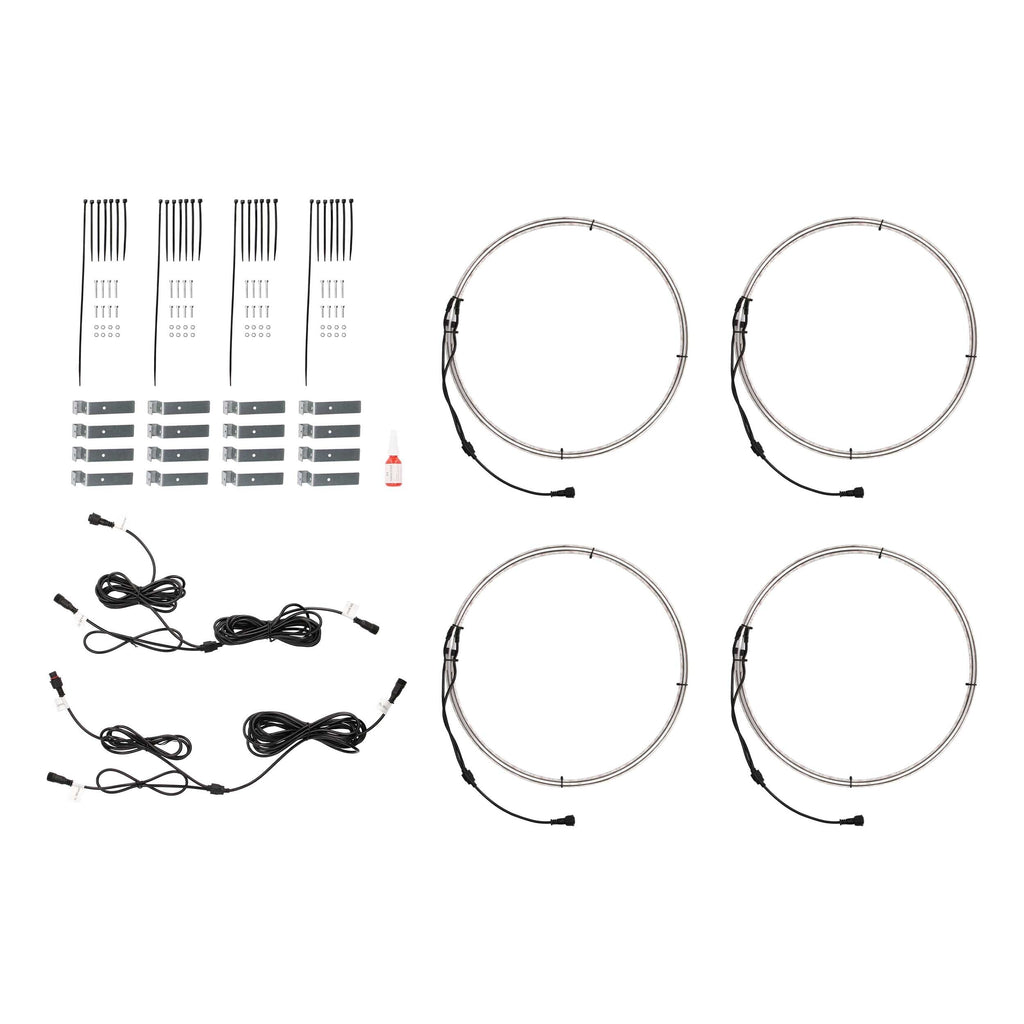 Heise HE-RGBW1-W14 14" Wheel Light Set For RGBW-CB1