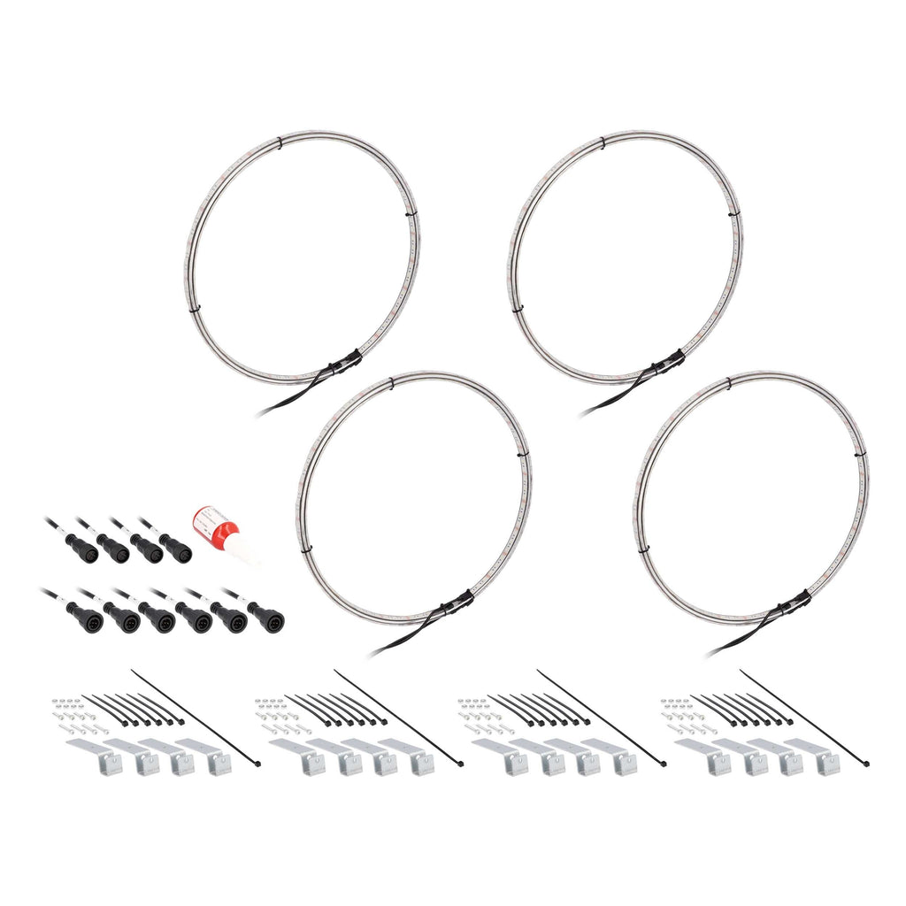 Heise HE-RGBW1-W155 15.5" Wheel Light Set For RGBW-CB1