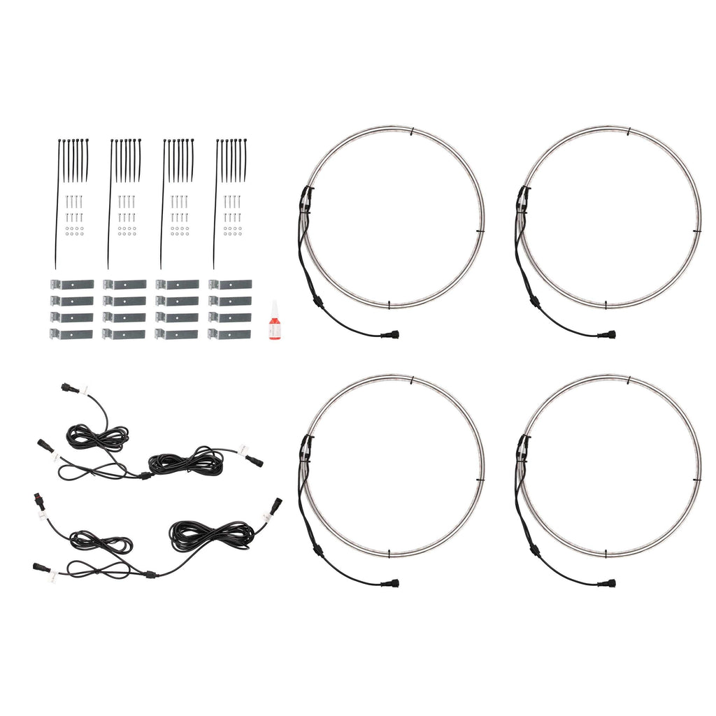 Heise HE-RGBW1-W155 15.5" Wheel Light Set For RGBW-CB1