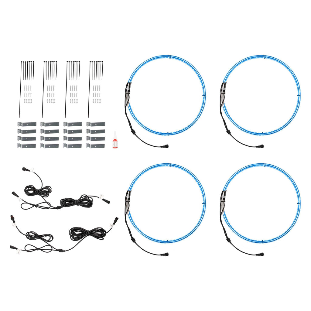 Heise HE-RGBW1-W155 15.5" Wheel Light Set For RGBW-CB1