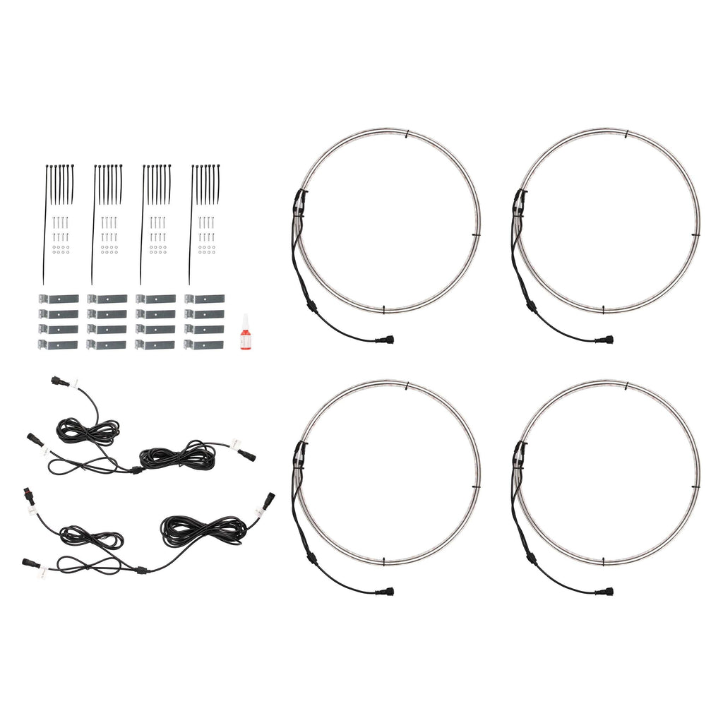 Heise HE-RGBW1-W17 17" Wheel Light Set For RGBW-CB1