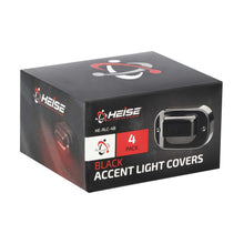 Charger l'image dans la galerie, Heise HE-RLC-4B Rock Light Black Cover - 4 Pack